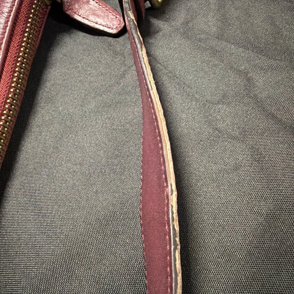 Coach handbag 22381 Legacy Courtenay deep port leather Hobo shoulder - Picture 8 of 16